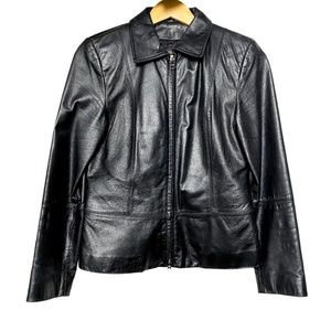 Danier Vintage Leather Jacket Black | 4